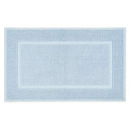 Nestwell™ 20" x 33" Flat Weave Bath Rug in Blue