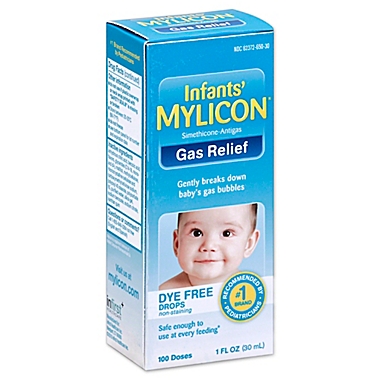 Mylicon 1 oz. Infant Gas Relief Dye Free Drops. View a larger version of this product image.