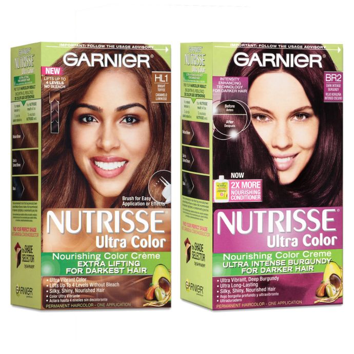 Garnier Nutrisse Ultra Color Nourishing Color Creme Collection