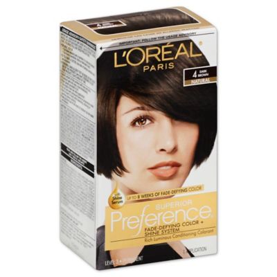 L&#39;Oréal&reg; Superior Preference Fade-Defying Color and Shine in 4 Dark Brown