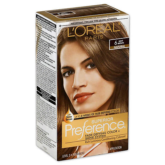 Alternate image 1 for L'Oréal® Superior Preference Fade-Defying Color and Shine in 6 Light Brown