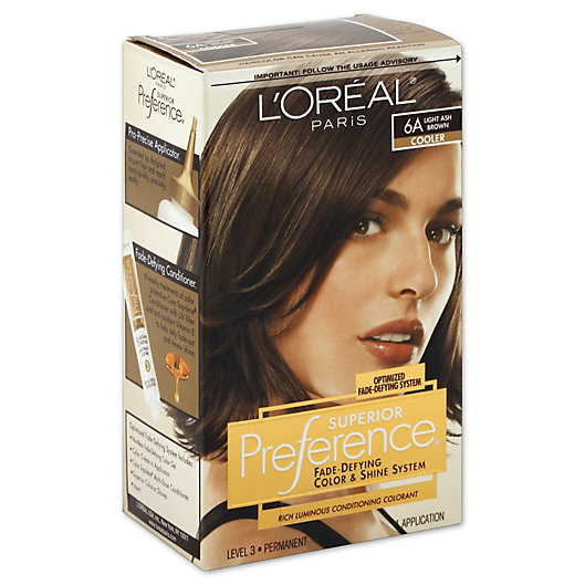 Alternate image 1 for L'Oréal® Superior Preference Fade-Defying Color and Shine in 6A Light Ash Brown
