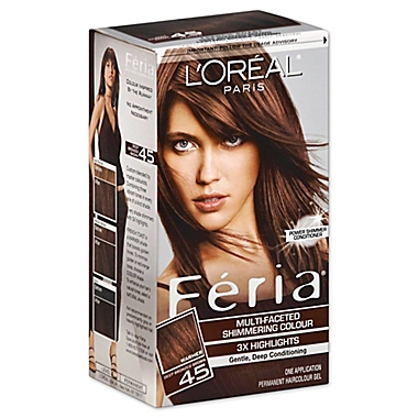 L'Oréal® Paris Multi-Faceted Feria Hair Color in 45 Deep Bronzed Brown |  Bed Bath & Beyond