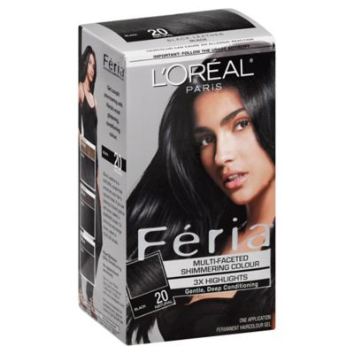 L'Oréal® Paris Multi-Faceted Feria Hair Color in 20 Natural Black | Bed  Bath & Beyond