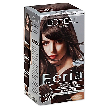 L'Oréal® Paris Multi-Faceted Feria Hair Color in 40 Deeply Brown | Bed Bath  & Beyond
