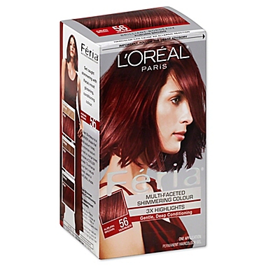 L'Oréal® Paris Multi-Faceted Feria Hair Color in 56 Auburn Brown | Bed Bath  & Beyond