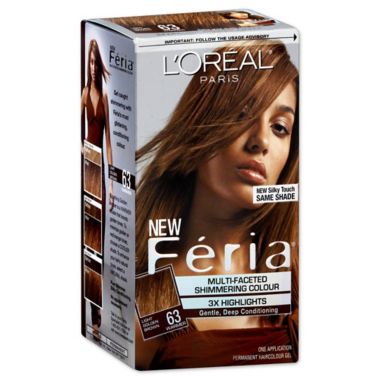 L'Oréal® Paris Multi-Faceted Feria Hair Color in 63 Golden Brown | Bed Bath  & Beyond