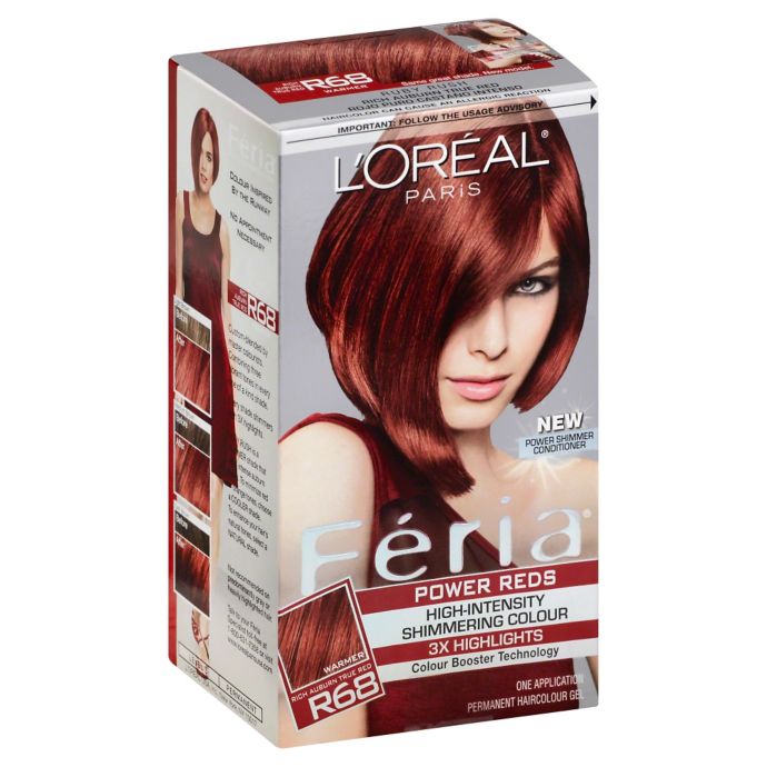 Loréal® Paris Multi Faceted Feria Hair Color In R68 Rich Auburn True 