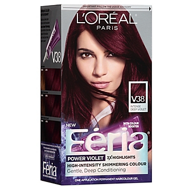 L'Oréal® Paris Multi-Faceted Feria Hair Color in V38 Violet Nior | Bed Bath  & Beyond