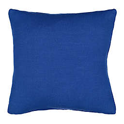 Waverly® Spree Kitty City Knitted Square Throw Pillow in Blue