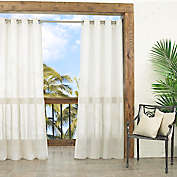Waverly Resort Sun-N-Shade Sheer Grommet Window Curtain Panel (Single)