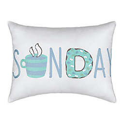 Waverly® Spree Lights Out Sunday Oblong Throw Pillow in Spa