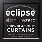 Alternate image 6 for Eclipse Martina 108-Inch Grommet Blackout Window Curtain Panel in Blue (Single)