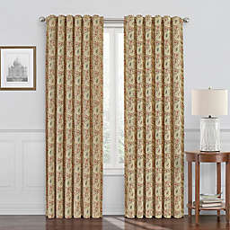 Waverly Paisley Verveine Room Darkening Window Curtain Panel (Single)