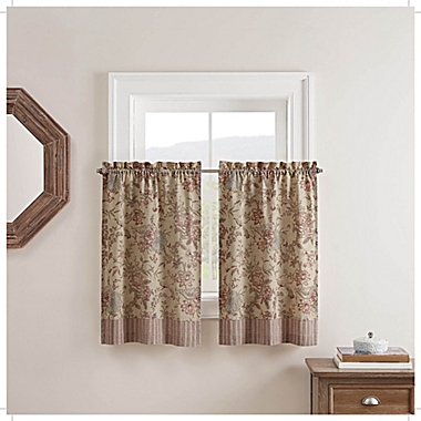 Waverly&reg; Lucchese 2-Pack 36-Inch Kitchen Window Curtain Tier Pair. View a larger version of this product image.