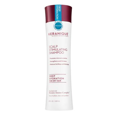 Keranique&reg; 8 fl. oz. Deep Hydration Scalp Stimulating Shampoo. View a larger version of this product image.