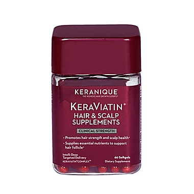 Keranique&reg; KeraViatin&reg; 60-Count Hair &amp; Scalp Supplements. View a larger version of this product image.