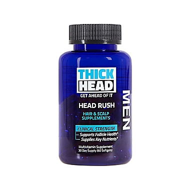 Thick Head™ Head Rush 60-Count Hair and Scalp Supplements | Bed Bath &  Beyond