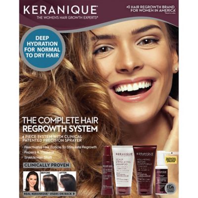 Keranique The Complete Hair Regrowth System | Bed Bath & Beyond