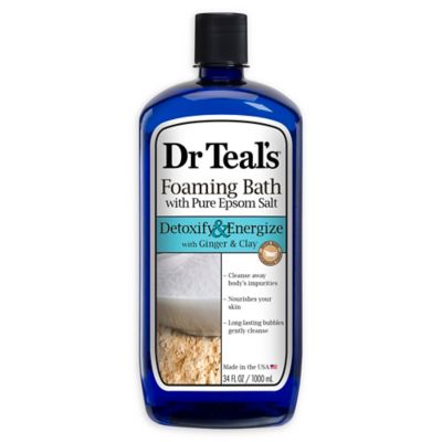 Dr Teal&rsquo;s 34 oz. Detox &amp; Energize Foaming Bath