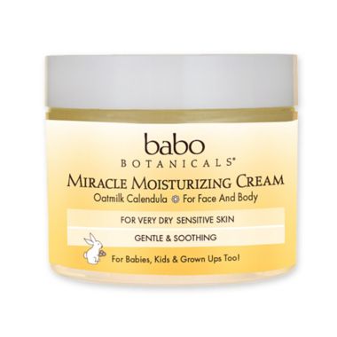 Babo Botanicals&reg; 2 oz. Miracle Moisturizing Cream with Oatmilk Calendula. View a larger version of this product image.