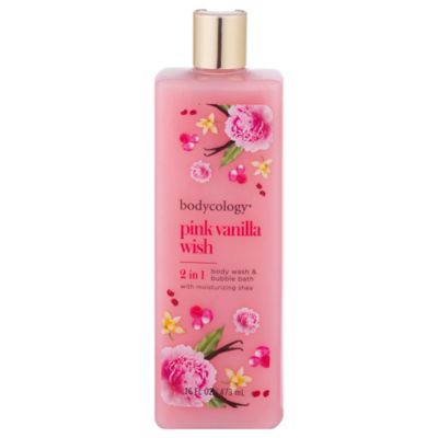 Bodycology&reg; 16 oz. 2-In-1 Body Wash &amp; Bubble Bath in Pink Vanilla Wish