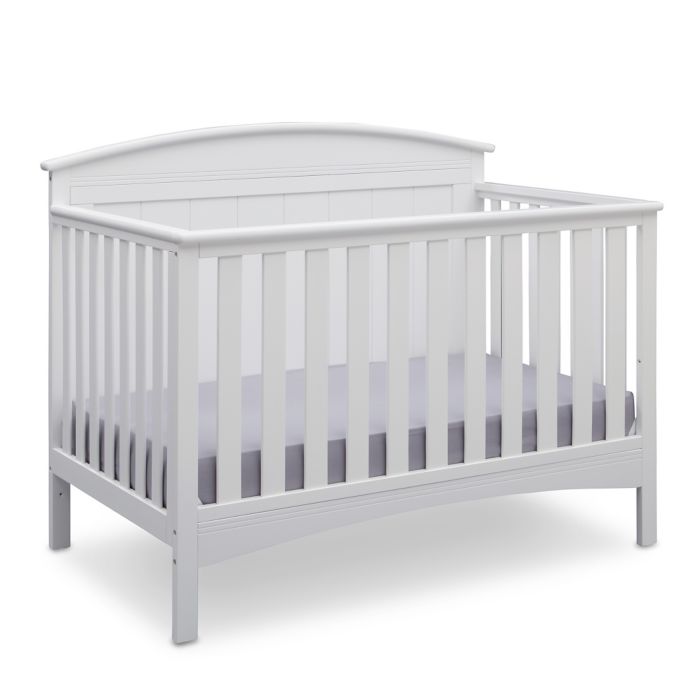 Delta Children Archer 4 In 1 Convertible Crib In Bianca Bed Bath