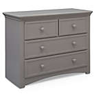 Alternate image 0 for Serta&reg; 4-Drawer Dresser in Grey