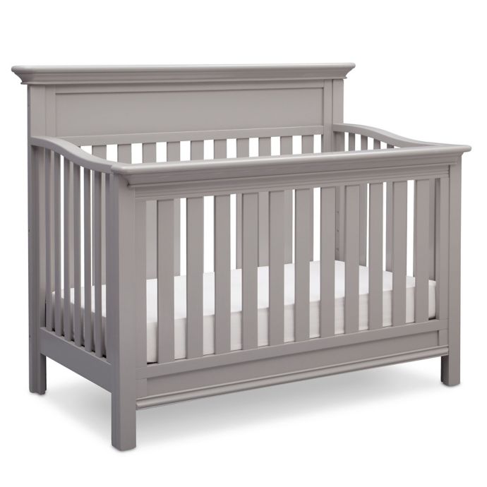 Serta Fernwood 4 In 1 Convertible Crib In Grey Buybuy Baby