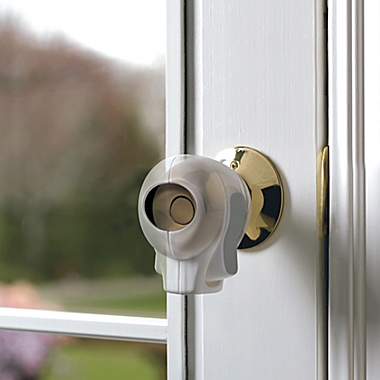 KidCo&reg; Door Knob Lock in Clear (Set of 2). View a larger version of this product image.