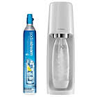Alternate image 4 for SodaStream&reg; Fizzi&trade; Sparkling Water Maker Starter Kit in White