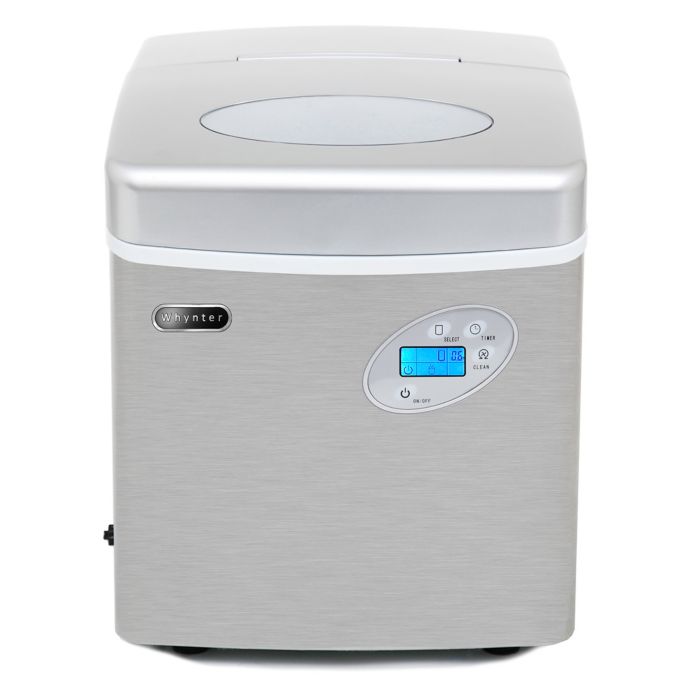 Whynter IMC491DC Portable Ice Maker with 49 lb. Capacity and Water