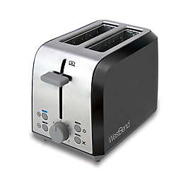 WestBend Two Slice Toaster in Black/Silver