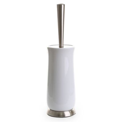 ceramic toilet brush holder set