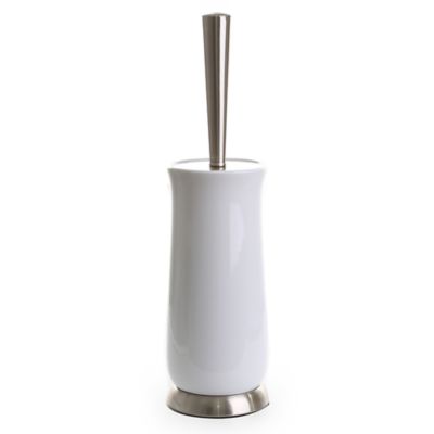 ceramic toilet brush and holder