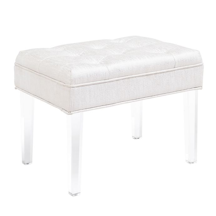 Delray Vanity Bench In Pearl Bed Bath Beyond