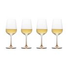 Alternate image 0 for Mikasa&reg; Gianna Ombre Amber White Wine Glasses (Set of 4)