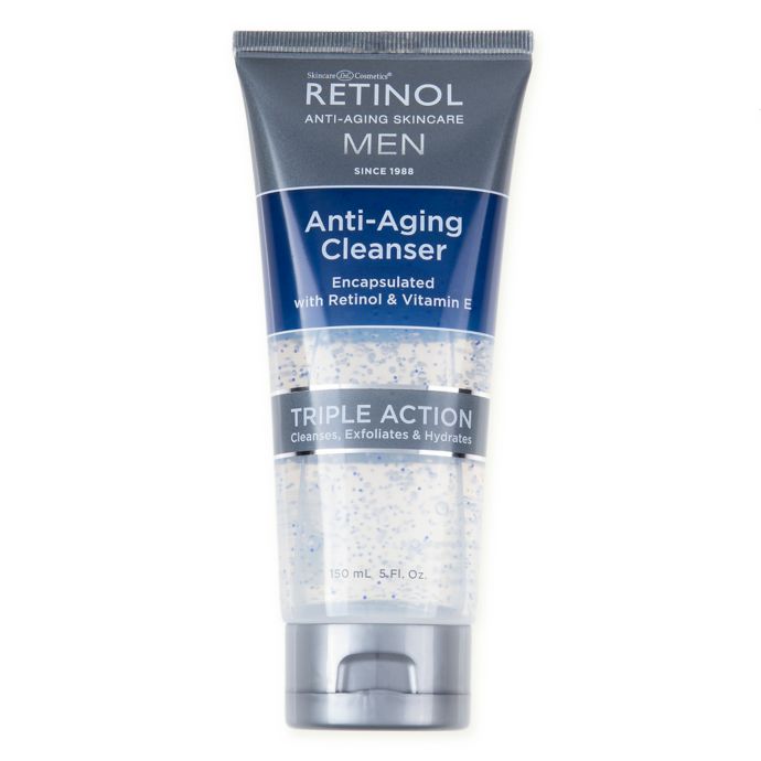 Retinol Men 5 Oz Anti Aging Gel Cleanser Bed Bath Beyond