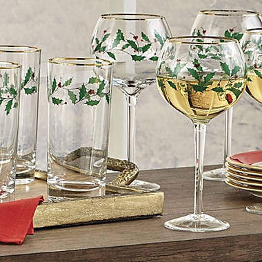 Lenox&reg; Holiday&trade; Balloon Wine Glasses (Set of 4). View a larger version of this product image.