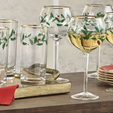 Lenox&reg; Holiday&trade; Balloon Wine Glasses (Set of 4). View a larger version of this product image.