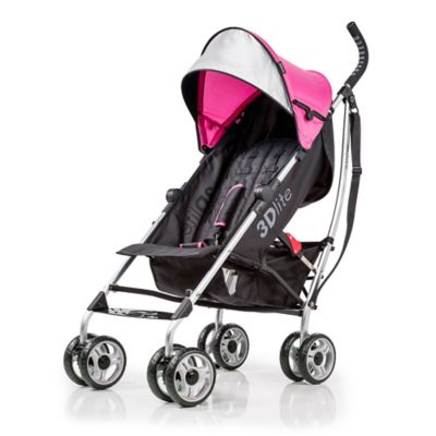summer infant 3d mini convenience stroller pink