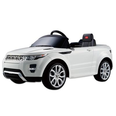 white range rover ride on