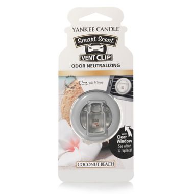 Yankee Candle&reg; Smart Scent&trade; Coconut Beach Vent Clip. View a larger version of this product image.