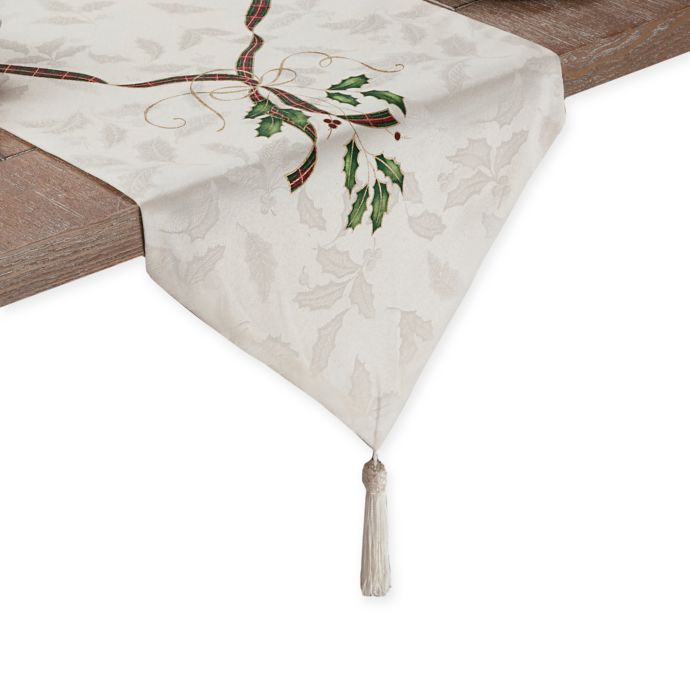 lenox christmas table runner