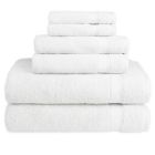 Alternate image 0 for Nestwell&reg; Hygro Cotton Solid 6-Piece Towel Set in White