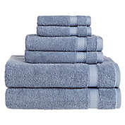Nestwell&trade; Hygro Cotton Solid 6-Piece Towel Set in Slate