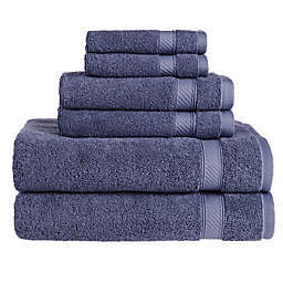 Nestwell™ Hygro Cotton Solid 6-Piece Towel Set in New Blue