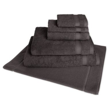 Nestwell&reg; Hygro Cotton Bath Towel in Iron Grey. View a larger version of this product image.