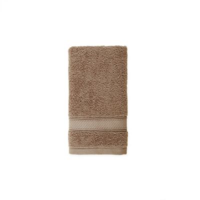 Nestwell&reg; Hygro Cotton Fingertip Towel in Brown