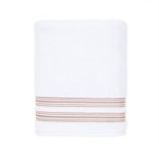 Nestwell&trade; Hygro Fashion Stripe Bath Towel in Fawn Mauve